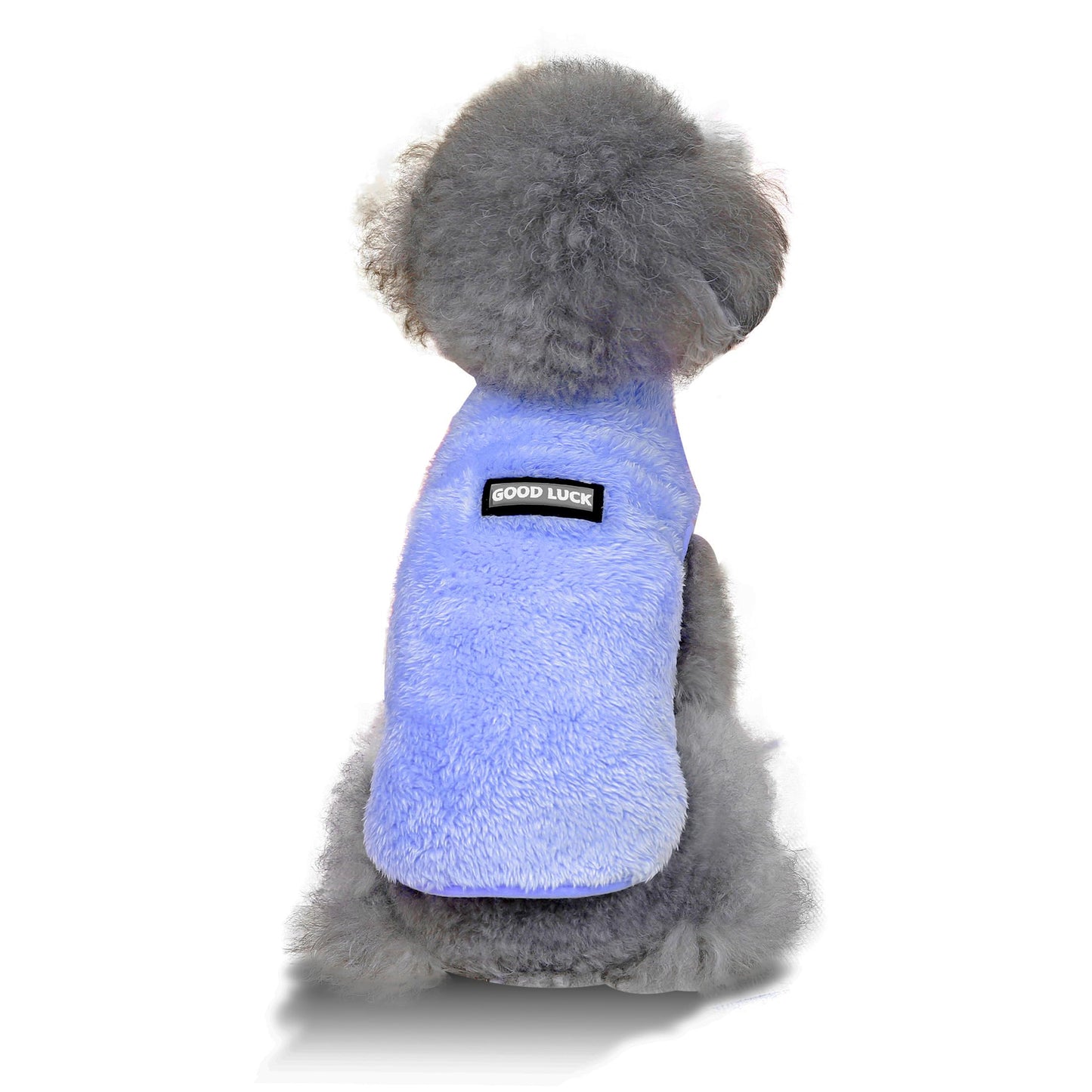 YAODHAOD Dog Jumper Winter Fleece Jumper for Small Dogs Cat Puppy Yorkie Chihuahua Dachshund，Warm Fall Winter Clothes (Blue Large)