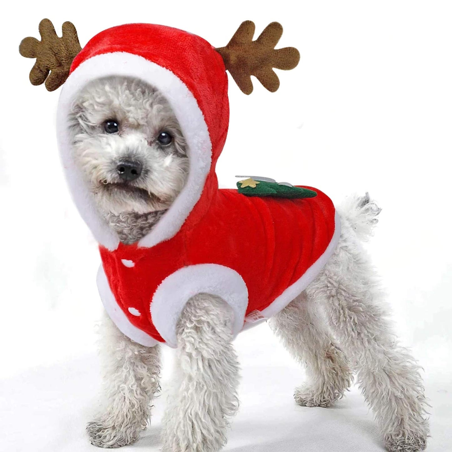 Pet Dog and Cat Christmas Clothes Costume Large